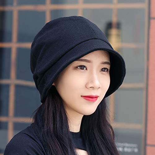 Chapeau octogonal jeune mère grande taille qui couvre les oreilles sans gâcher la coiffure