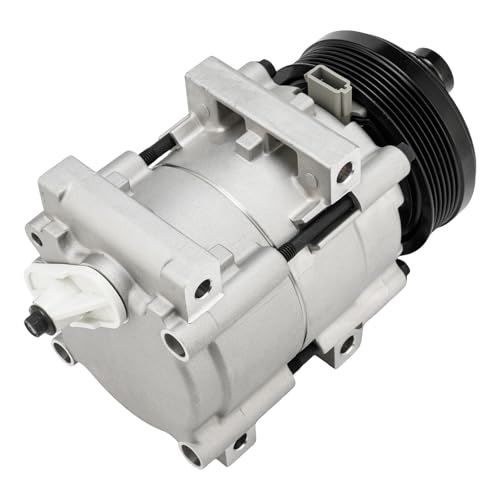 Image of PHILTOP 58140 NEW AC Compressor Compatible with Mustang 1994-1995, 2005-2006, Explorer 1996-2001, Mountaineer 1997-2001, Aerostar 1990-1997, Thunderbird /Cougar 1991-1993, Air Conditioning Compressor