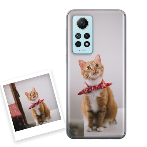 Pevita Funda Personalizada para Redmi Note 12 Pro 4G– Carcasa de Móvil con Tu Foto o Diseño – Silicona TPU Flexible – Impresión Premium Duradera.