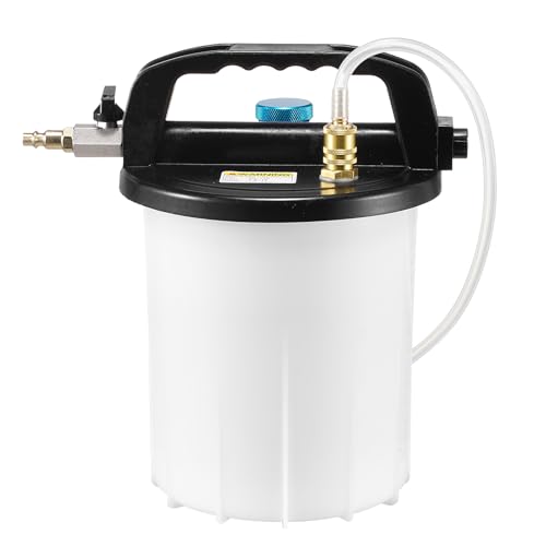 VEVOR Brake Bleeder Kit, 3L Brake Fluid Extractor with 1L Siphon Refilling Bottle & 13 Hose Connectors, Complete Brake Fluid Bleeder Kit with Extended Silicone Hose & Handle, Fit for Most Vehicles by VEVOR - Image 2