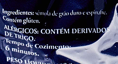 Macarrão Italiano Fettuccine Nidi Verde Paganini 500g