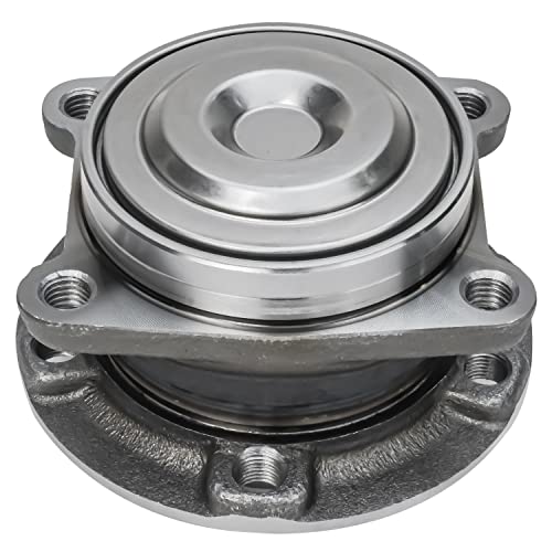 Image of Detroit Axle - FWD Rear 2pc Wheel Bearing Hubs for 2015-2017 Chrysler 200, 2014-2022 Jeep Cherokee, 2 Wheel Bearing and Hubs Assembly 2016 Replacement