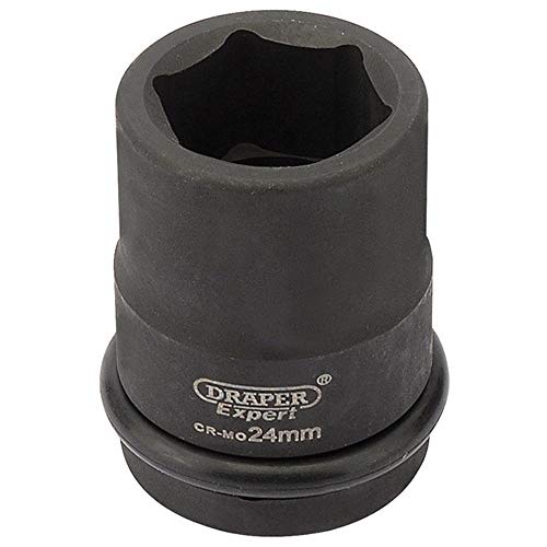 Draper 28694 - Set di bussole per chiavi, 24 mm