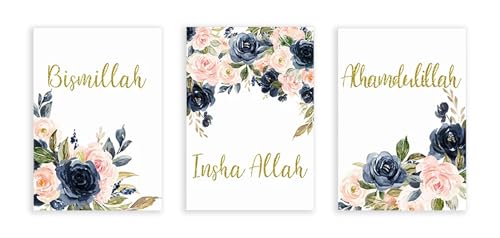 Affiches Ramadan floraison florale pour illuminer votre intérieur ce mois sacré
