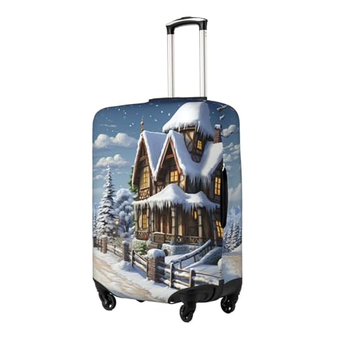 Housse de bagage anti-rayures lavable protection épaisse pour valise de taille L