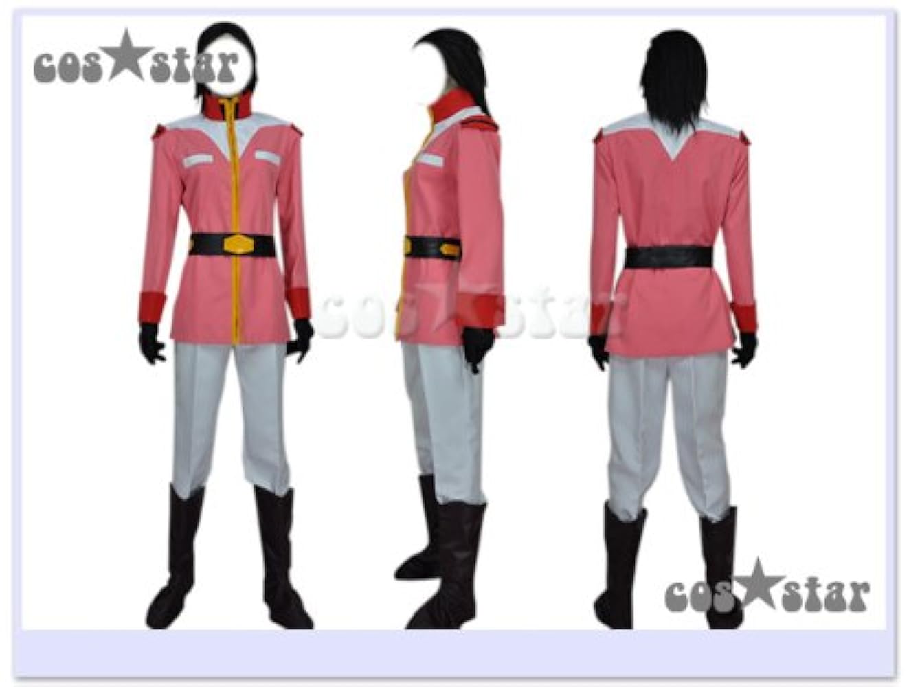機動戦士ガンダム 地球連邦軍女子制服 ピンク仮装 コスプレ セイラ・マス 地球連邦軍女子制服 ピンクver. [機動戦士ガンダム] | 公式