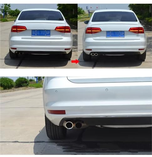 Silencieux d'échappement pour remplacer une canule abîmée sur Scirocco 1.4T