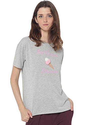 Image of ONLY Women's Regular Fit T-Shirt (15156474 Bright White L)