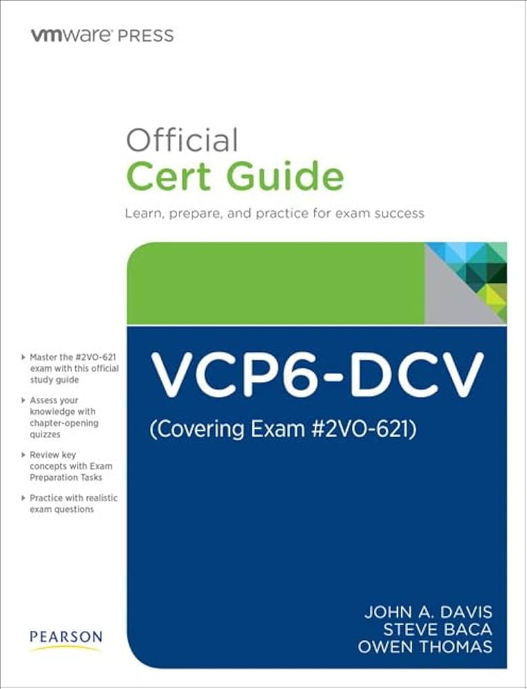 洋書　VCP-DCV vSphere6 ２冊一式 VCP6-DCV Official Cert Guide (Exam #2V0-621) (VMware Press