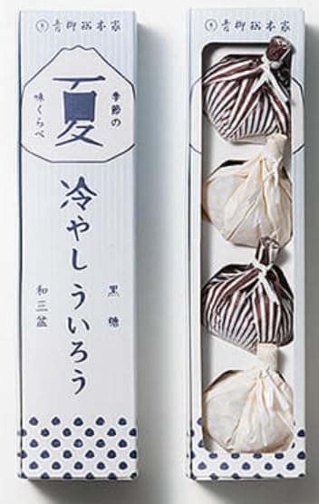 青柳総本家 冷やしういろ≪4個入り≫ 季節限定 ういろう 名古屋限定 愛知限定 名古屋土産 愛知土産 夏限定商品 一口生ういろ 一口ういろ