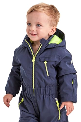 Foto von killtec Jungen Skioverall/Schneehose mit Kapuze - KW 102 MNS ONPC, dunkelnavy, 98/104, 37573-000