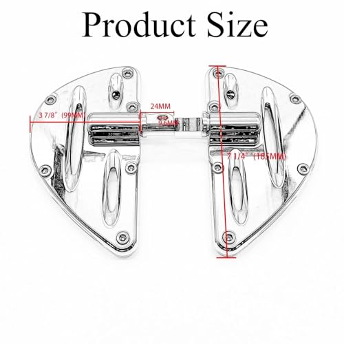 Repose-pieds avant et arrière de moto pour Harley Davidson Touring