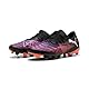 PUMA Unisex Future 8 Match Low FG/AG Fussballschuh, Black White-Glowing RED, 39 EU