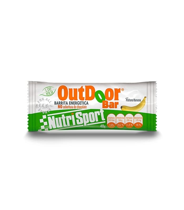 Nutri-Sport Outdoor Barr. Platano Nutrisport, Único, Estándar