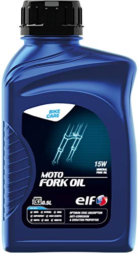 elf(エルフ) バイク用 フォークオイル MOTO FORK OIL (モト フォークオイル) 15W 高精製鉱物油 0.5L 213964のサムネイル