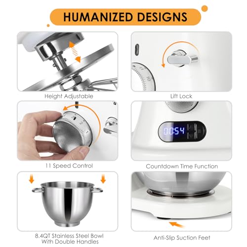 Stand Mixer For Heavy Dough