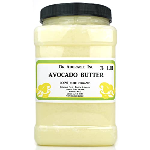 Dr Adorable Avocado Butter Pure Raw 3 Lb/48 Oz