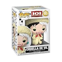 Funko Pop!ディズニー:101匹のダルメシアン - クルエラ・デ・ヴィル - レアチェイスの変種のための1/6オッズ - コレクション可能なビニールフィギュア - ギフトアイデア - 公式商品 - 子供&amp;大人のおもちゃ - ディズニーファン