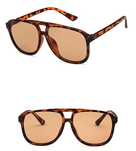 Image of Shiratori Candy Color Trendy Hip-Hop Sunglasses - Oversized Ocean Lens Shades for Men and Women