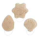 DISEÑO PORTÁTIL: 3 piezas de esponjas faciales konjac están disponibles, suficientes para satisfacer sus necesidades de limpieza de la piel. Pequeño y compacto, fácil de transportar, perfecto para uso doméstico y de viaje.