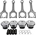 Koomaha 23mm Pistons Connecting Rods Set Replacement for 08-15 Audi A4 TT 08-16 VW Jetta Golf GTI Passat 2.0T 06H198401A 06H198401D 06H107065DM