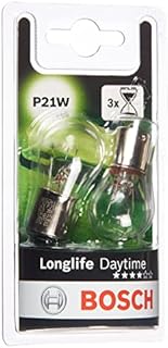 Bosch 1 987 301 050 Żarówka Samochodowa P21W, 12V, 21W, 2 Sztuki