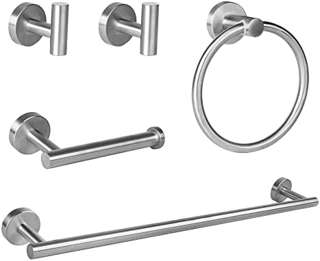 Brushed Nickel Bathroom Hardware