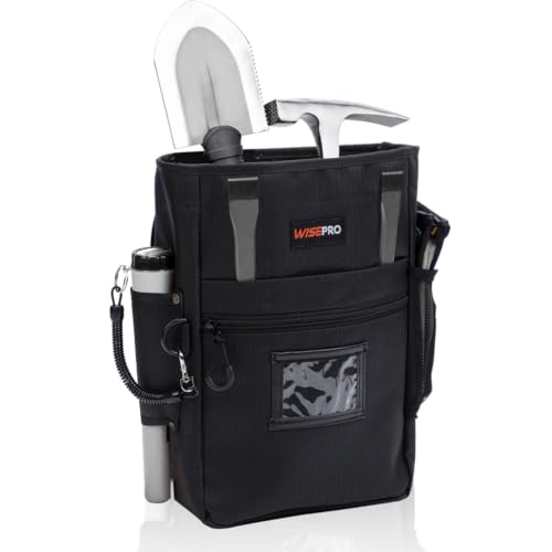WISEPRO Metal Detecting Pouch Bag, Portable Waist...
