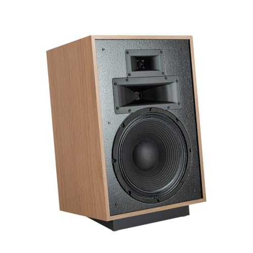 Image of Klipsch Heresy IV Heritage Premium Floorstanding Horn-Loaded Speakers in Red Oak- Pair