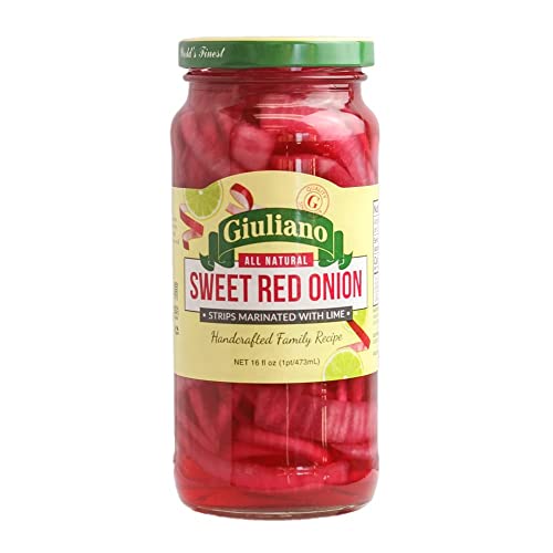 Giuliano KHRM00376333 16 oz Sweet Red Onion Strips