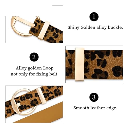 Women's Needle Buckle Wide Waist Belt Thick Imitation Leather Waist Belt Jeans for Women2