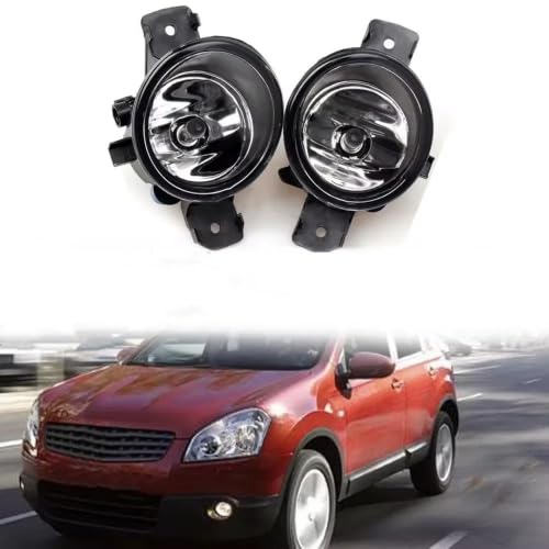 Ensemble phares antibrouillard Qashqai J10 2007-2013 avec kit ampoule H11 DRL - 2