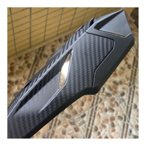 Bouclier Thermique Moto en ABS Carbone Protecteur Isolant Haute Performance - 3