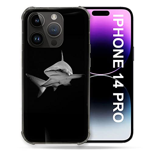 Coque iPhone 14 Pro Requin Sombre idéale pour sécuriser votre mobile
