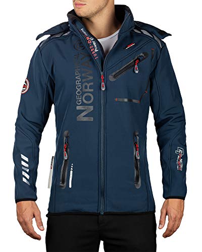 Geographical Norway Herren Jacke Royaute Men Assort-ba Navy-Black XXL