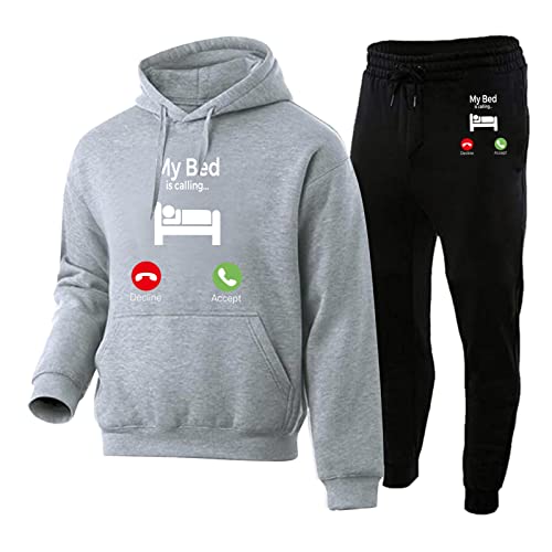Italian Cut Suits For Men Men's Autumn And Winter Fashion Casual Letter Pattern Print With 3 Piece Suit Men Classic Grey #TOP21