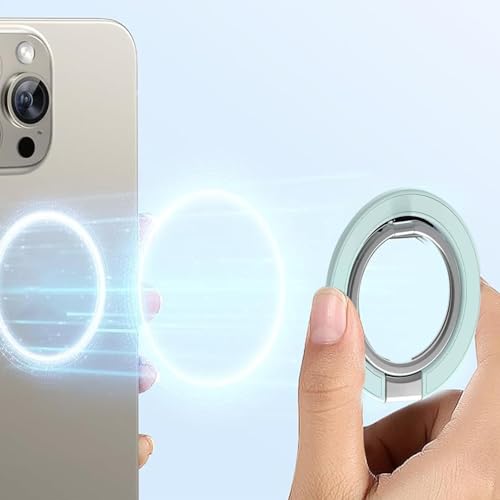 Anillo magnético para teléfono ideal para viajes coche y tutoriales de maquillaje con manos libres 7