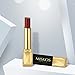 MISKOS 6PC Popular Matte Waterproof LipStick Long Lasting No Fade Lip Makeup Set Velvet Pigmented Lip Stick Cosmeitc Gift Kits (6 Colors)