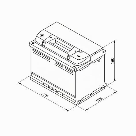 Batería BOSCH 74 Ah soluciona problemas de arranque en FIAT DUCATO 230 7