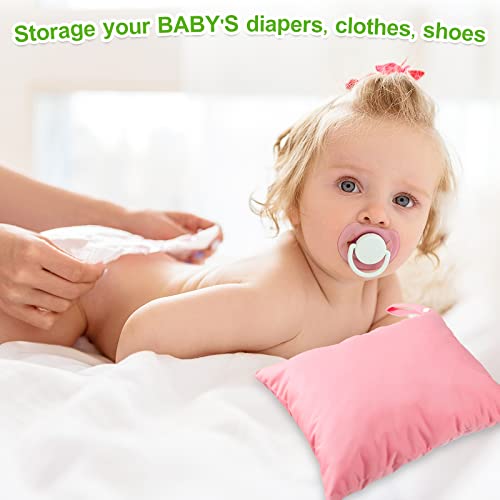 10 Pack Wet Dry Bags for Baby Cloth Diapers Waterproof Reusable Travel Bags with Two Zippered Pockets Beach Pool Pouch for Swimsuit Beach Pool Daycare Yoga Gym Dirty Wet Clothes 10 Colors