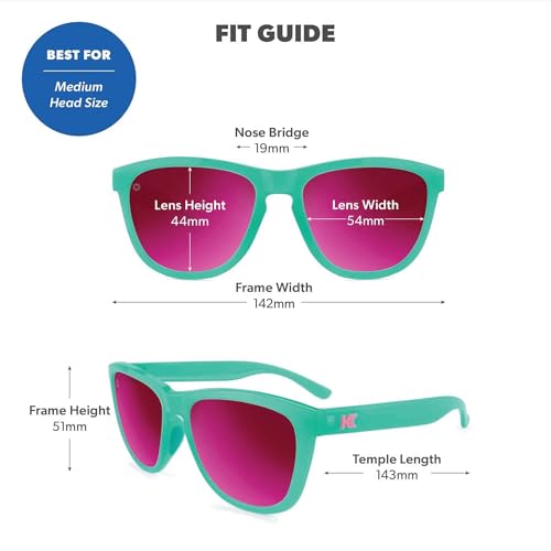 Image of Knockaround Square Polarized Sunglasses for Men & Women - UV400 Protection