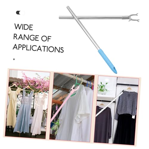 Tringle à vêtements acier inoxydable durable de 37,4 pouces - 8