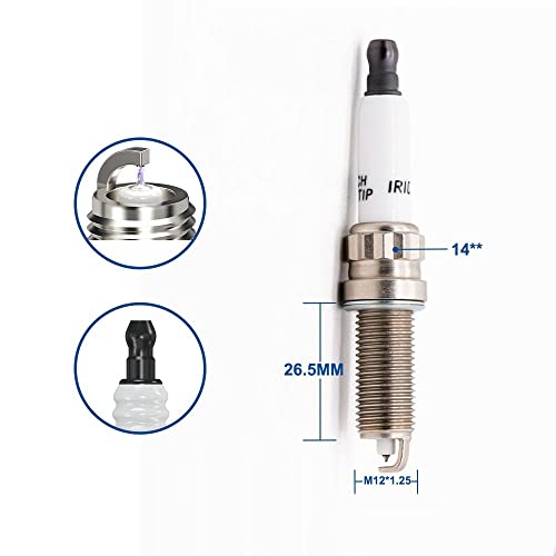 Bougies d'allumage Iridium UH7RTIP éliminez le démarrage difficile compatible PLZKBR7B8DG - 4