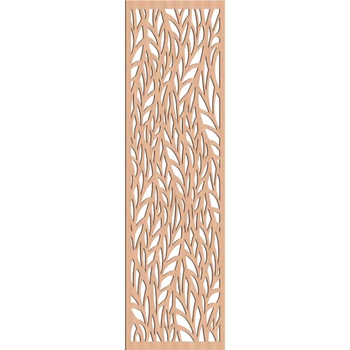 Image of Ortonville Decorative Pierced Fretwork Wood Wall Panels, 37 3 /8 inchW x 94 3 /8 inchH x 1 /4 inchT, Alder