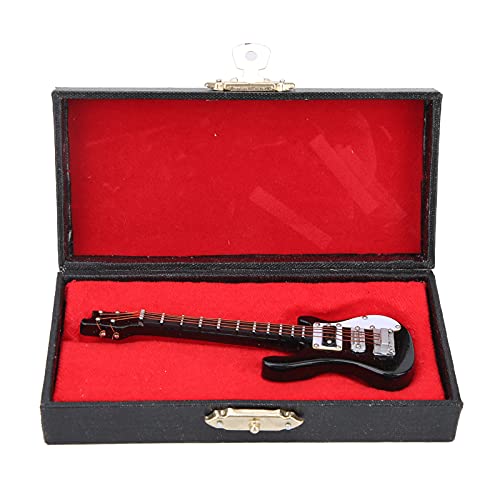 10CM Réplique de Guitare Miniature, Miniature Guitare Ornement en Bois, Mini Instrument de Musique Décor Maison de… - Les Beatles, Paul McCartney, John Lennon, RIngo Starr, George Harrison 10CM Réplique de Guitare Miniature, Miniature Guitare Ornement en Bois, Mini Instrument de Musique Décor Maison de… – Image 3