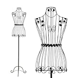 MEDIDAS PERFECTAS - Con una altura total máxima de aprox. 160 cm, una longitud de cuerpo de aprox. 63 cm y una anchura de hombros de aprox. 33 cm, el busto ofrece unas proporciones ideales para sus presentaciones.