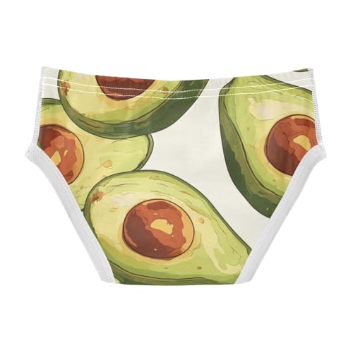 Avocado Green Toddler Boys Cotton Kids Underwear Cute Children Panties2