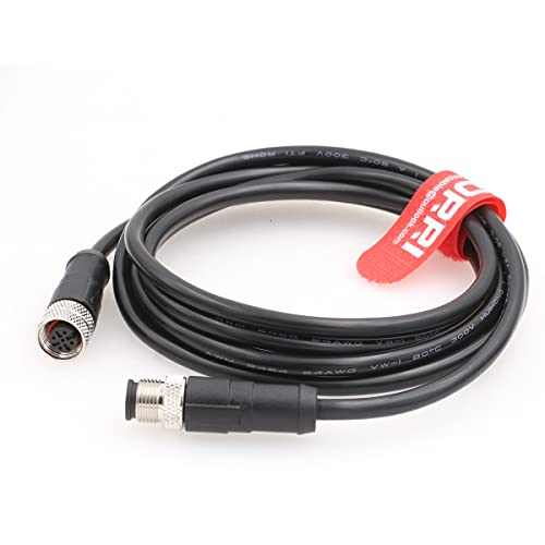 METZ CONNECT M12-female IP67 recht afgeschermd, X-gecodeerd, Cat. 6A