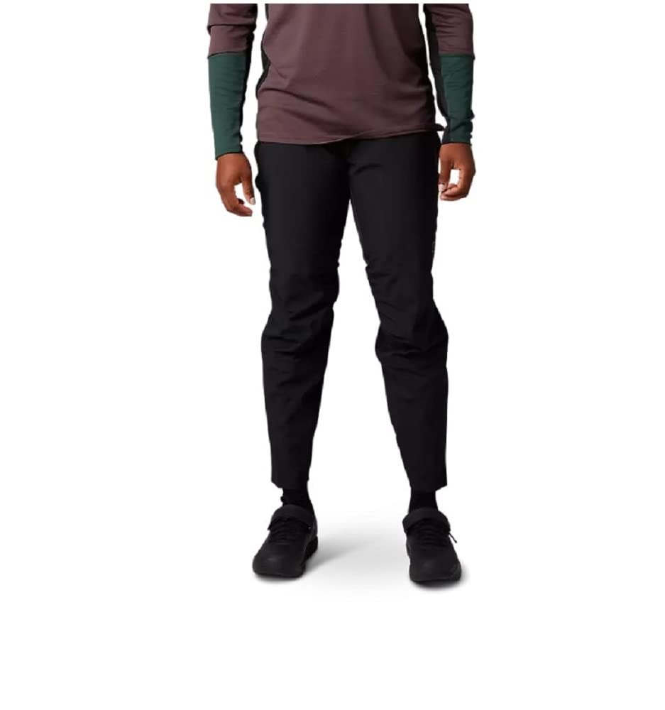 Fox Racing Pantalón Impermeable Defend 3-Layer para Mujer, Negro, S