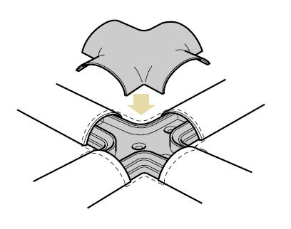 Amazon.co.jp: 未来工業 ワゴンモール(R)付属品 クロス OPX-5K: DIY